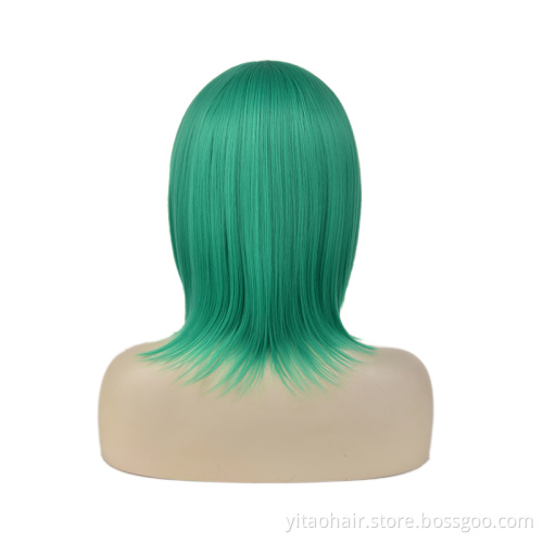 Factory Price Fashion Synthetic Short bobo  head Wigs
